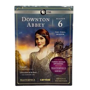 Downton Abbey Season 6 - The Final Season - Sealed DVD Set UK Edition